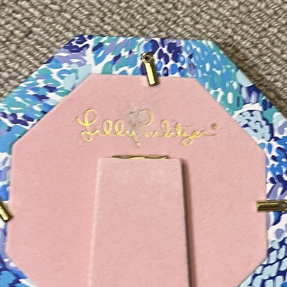 BOGO Lilly Pulitzer Wave on Wave Octagon Frame (Small Flaw) - Picture 6 of 6